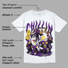 Field Purple 12s DopeSkill T-Shirt Chillin Graphic