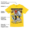 Yellow Ochre 6s DopeSkill Yellow T-shirt Threat Graphic