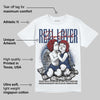 Midnight Navy 1s DopeSkill T-Shirt Real Lover Graphic