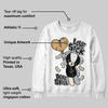 Reverse Metallic 5s DopeSkill Sweatshirt Love Sick Graphic