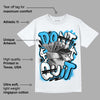 University Blue Toe 1s DopeSkill T-Shirt Don't Quit Graphic