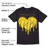 Black Tour Yellow AJ 4 Thunder DopeSkill T-Shirt Slime Drip Heart Graphic