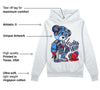 AJ Spizike White Obsidian DopeSkill Hoodie Sweatshirt Broken Heart Graphic