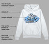 Powder Blue 9s DopeSkill Hoodie Sweatshirt Rare Breed Type Graphic