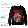 Satin Bred 1s DopeSkill Sweatshirt Queen Of Hustle Graphic