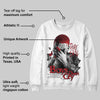 White Cement 4s DopeSkill Sweatshirt Boys Don't Cry Graphic