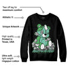 Green Glow 1s DopeSkill Sweatshirt MOMM Bear Graphic