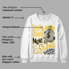 Vivid Sulfur 4s DopeSkill Sweatshirt Real Ones Move In Silence Graphic