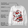AJ 6 “Red Oreo” DopeSkill Sweatshirt Bear Steals Sneaker Graphic