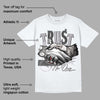 Cement Grey 2s DopeSkill T-Shirt Trust No One Graphic