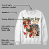 Olive 5s DopeSkill Sweatshirt Looking For Love Graphic