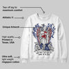 Rare Air Deep Royal Blue 1s DopeSkill Sweatshirt Angels Graphic