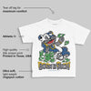 Flint Grey 9s DopeSkill Toddler Kids T-shirt Born To Be Rich Graphic
