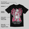 White Fluo Pink DopeSkill T-Shirt Angels Graphic