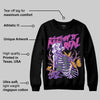 PURPLE Collection DopeSkill Sweatshirt Keepin' It Real Graphic