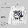 Flint Grey 9s DopeSkill Sweatshirt Trust No One Graphic