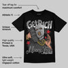 Black Cat 4s DopeSkill T-Shirt Get Rich Graphic