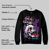 PURPLE Collection DopeSkill Sweatshirt God Got Me Graphic