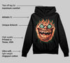 Black and White Collection DopeSkill Hoodie Sweatshirt Hellfire Graphic