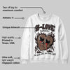 Baroque Brown 12s DopeSkill Sweatshirt Crying Heart Graphic