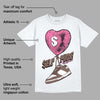 Dunk Smokey Mauve Playful Pink White Brown DopeSkill T-Shirt Self Made Graphic