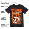 Brilliant Orange 12s DopeSkill T-Shirt Trippin Graphic