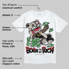 Samba OG White Black Clear Granite DopeSkill T-Shirt Born To Be Rich Graphic