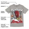 Grey Collection DopeSkill Grey T-shirt Get Rich Graphic