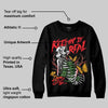 Red Collection DopeSkill Sweatshirt Keepin' It Real Graphic