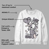 Cement Grey 2s DopeSkill Sweatshirt Love Sick Graphic