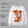 Orange Milk DopeSkill Sweatshirt Love Sick Graphic