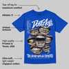 Blueberry 12s DopeSkill Royal T-shirt The Mouth With No Droughts Graphic