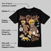 Metallic Gold 1s DopeSkill T-Shirt No Risk No Story Graphic