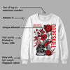 Cherry 12s DopeSkill Sweatshirt Side Hustle Graphic