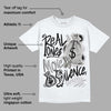 Off Noir 3s DopeSkill T-Shirt Real Ones Move In Silence Graphic