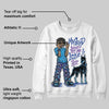 Royal Blue Collection DopeSkill Sweatshirt My Grind Won't Let Me Lose Graphic