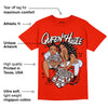 Toro Bravo 6s DopeSkill Varsity Red T-shirt Queen Of Hustle Graphic