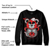 AJ Spizike Bred DopeSkill Sweatshirt New Double Bear Graphic