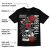 "Black/White" 1s DopeSkill T-Shirt Side Hustle Graphic