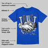 Blueberry 12s DopeSkill Royal T-shirt Trust No One Graphic