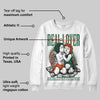 Dunk Low Team Dark Green Orange DopeSkill Sweatshirt Real Lover Graphic