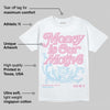 Paw Print Pink Foam 1s DopeSkill T-Shirt Money Is Our Motive Typo Graphic