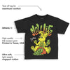 Neon Green Collection DopeSkill Toddler Kids T-shirt Slow Life Graphic