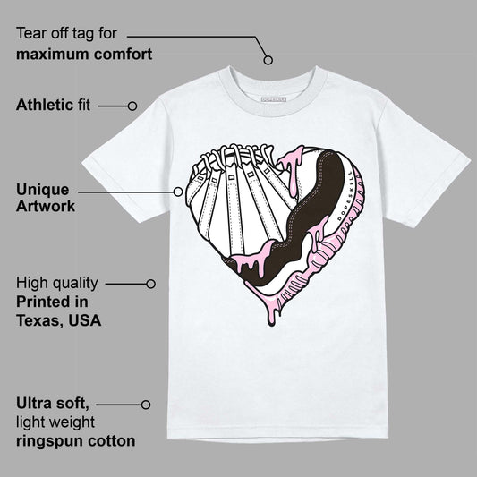 Neapolitan 11s DopeSkill T-Shirt Heart AJ 11 Graphic