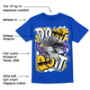 Royal Blue Collection DopeSkill Royal Blue T-shirt Don't Quit Graphic