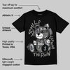 TD Black Patent 11s DopeSkill T-Shirt Smile Through The Pain Graphic