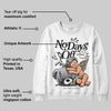 Reverse Metallic 5s DopeSkill Sweatshirt New No Days Off Graphic