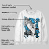 University Blue Toe 1s DopeSkill Sweatshirt Trust God Graphic