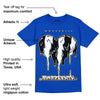 Laney 14s DopeSkill Varsity Royal T-shirt Juneteenth Heart Graphic