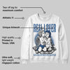 Storm Blue 1s 2025 DopeSkill Sweatshirt Real Lover Graphic